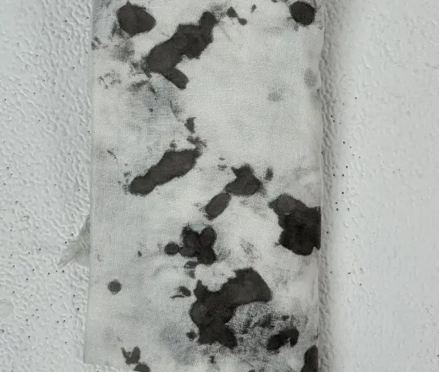 HANDPAINTED COTTON LYCRA EASY SCARF