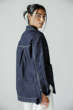Stripe Utility Jacket