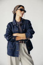 Falling Leaves Denim Jacket