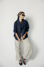 Falling Leaves Denim Jacket