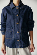 Falling Leaves Denim Jacket