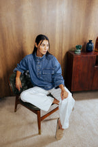 The Funnel Denim shirt