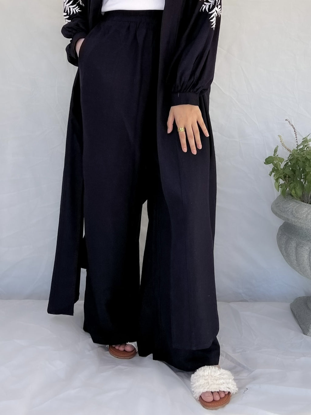 Pure linen Pants