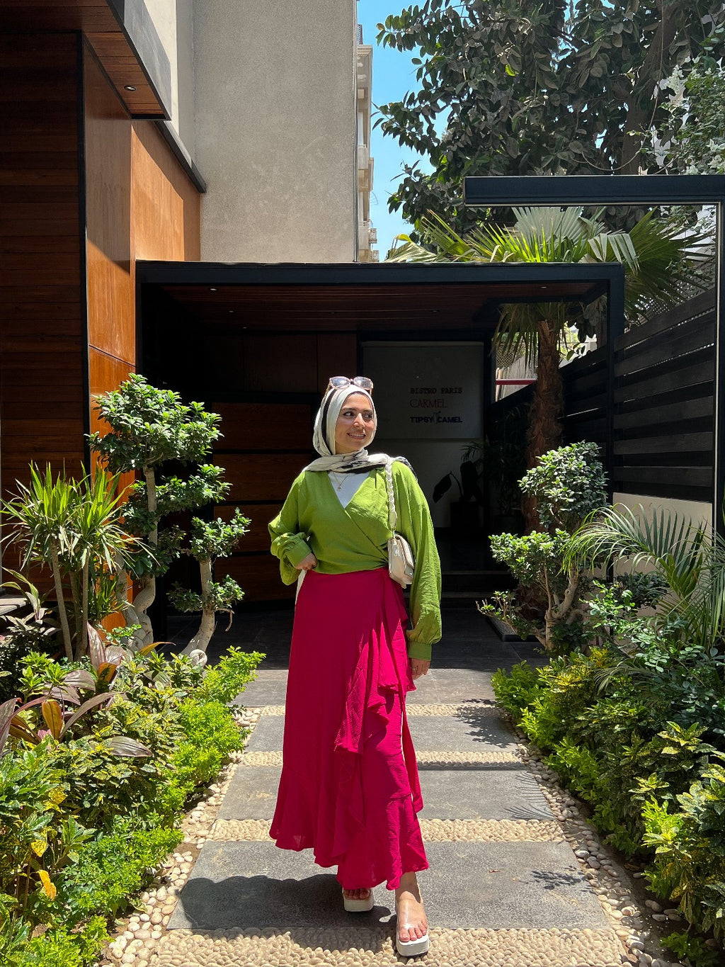 Ruffle Wrapped Skirt