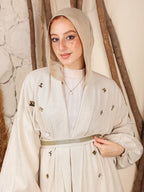 Stone Emroidery Kimono