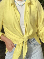 Trendy Tie Top
