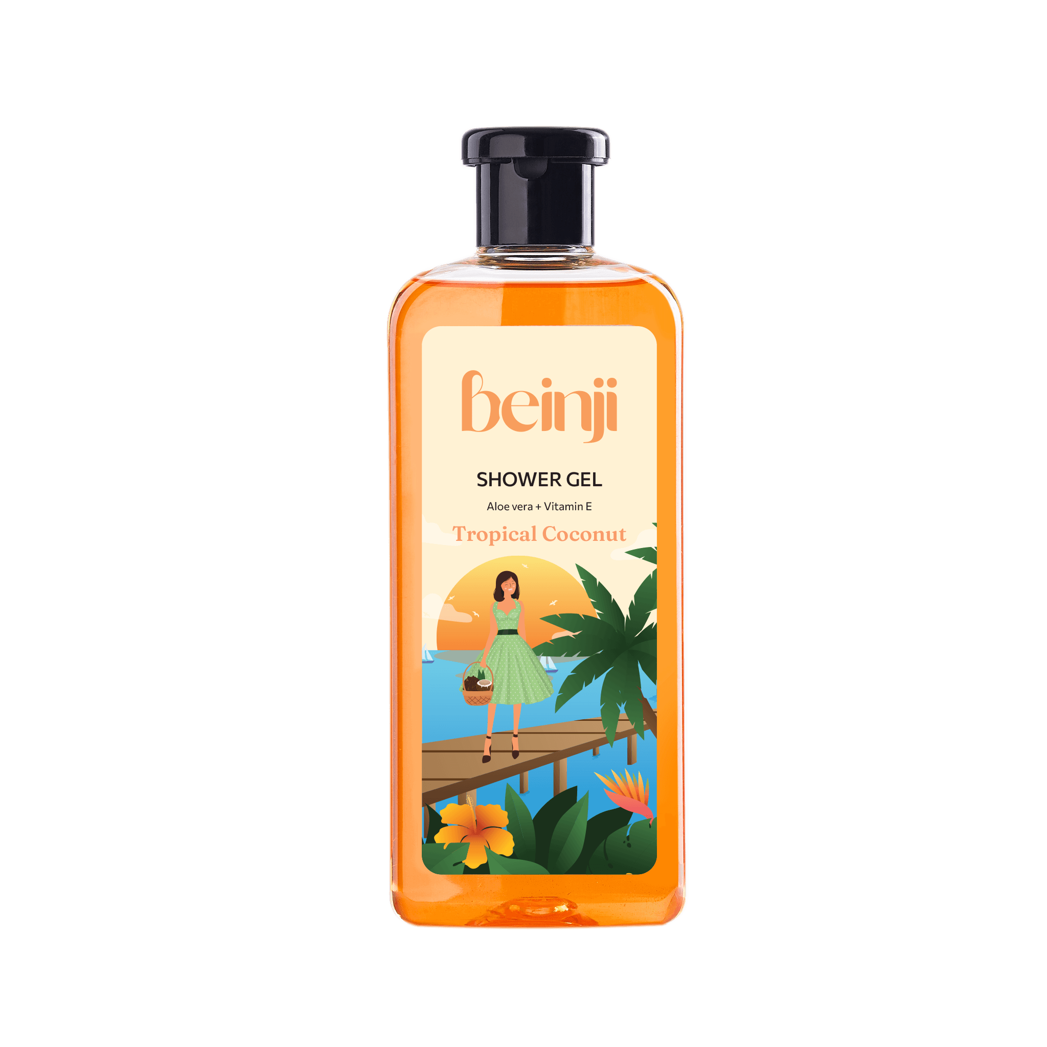 SHOWER GEL TROPICAL COCONUT