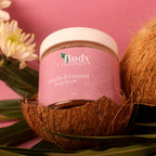 Vanilla coconut body scrub