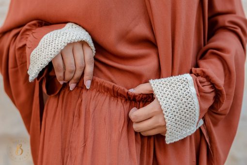 Havana Cotton Viscose Khimar and Skirt Set