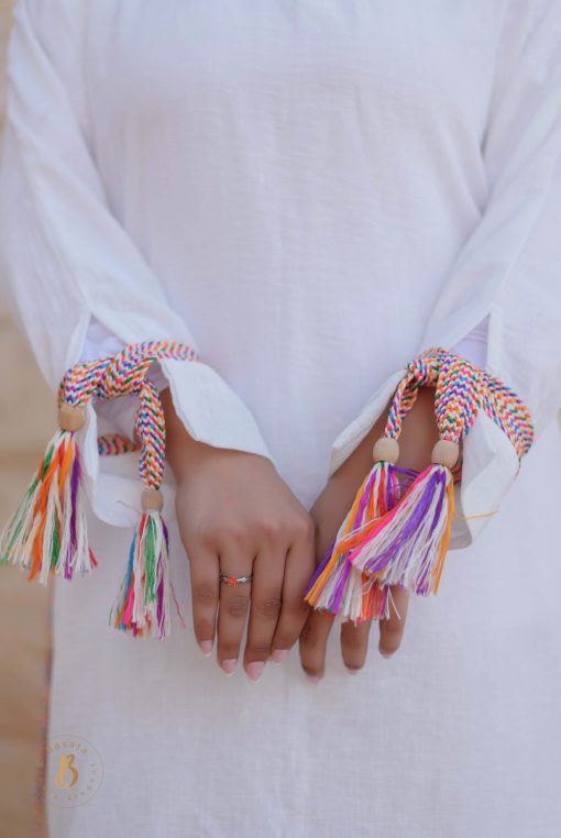 سوت اوف وايت بكنار ملون