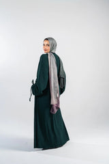 Royal Green Crushed Kimono