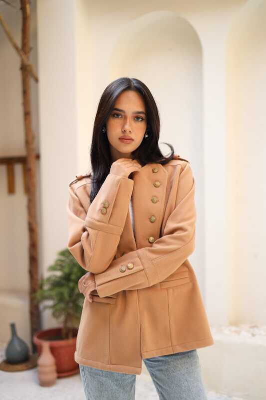 Soldier Jacket - Camel