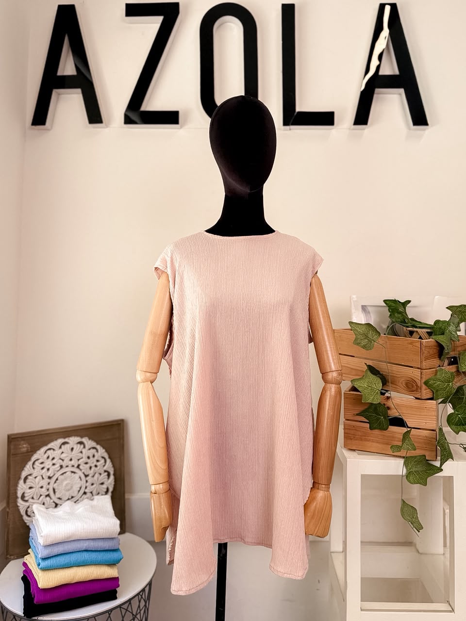 Basic crushed  top