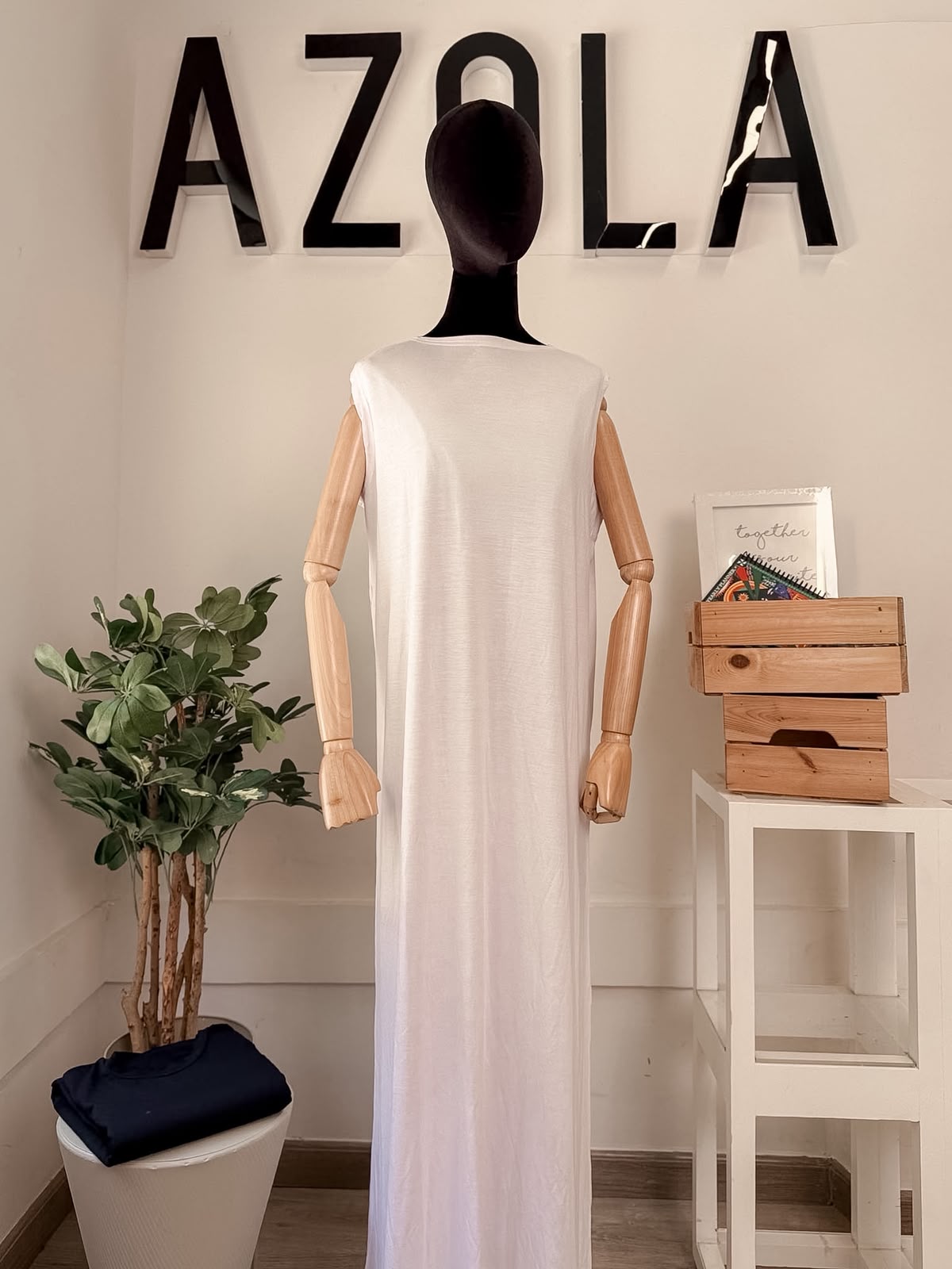 Cotton Sleeveless Dress