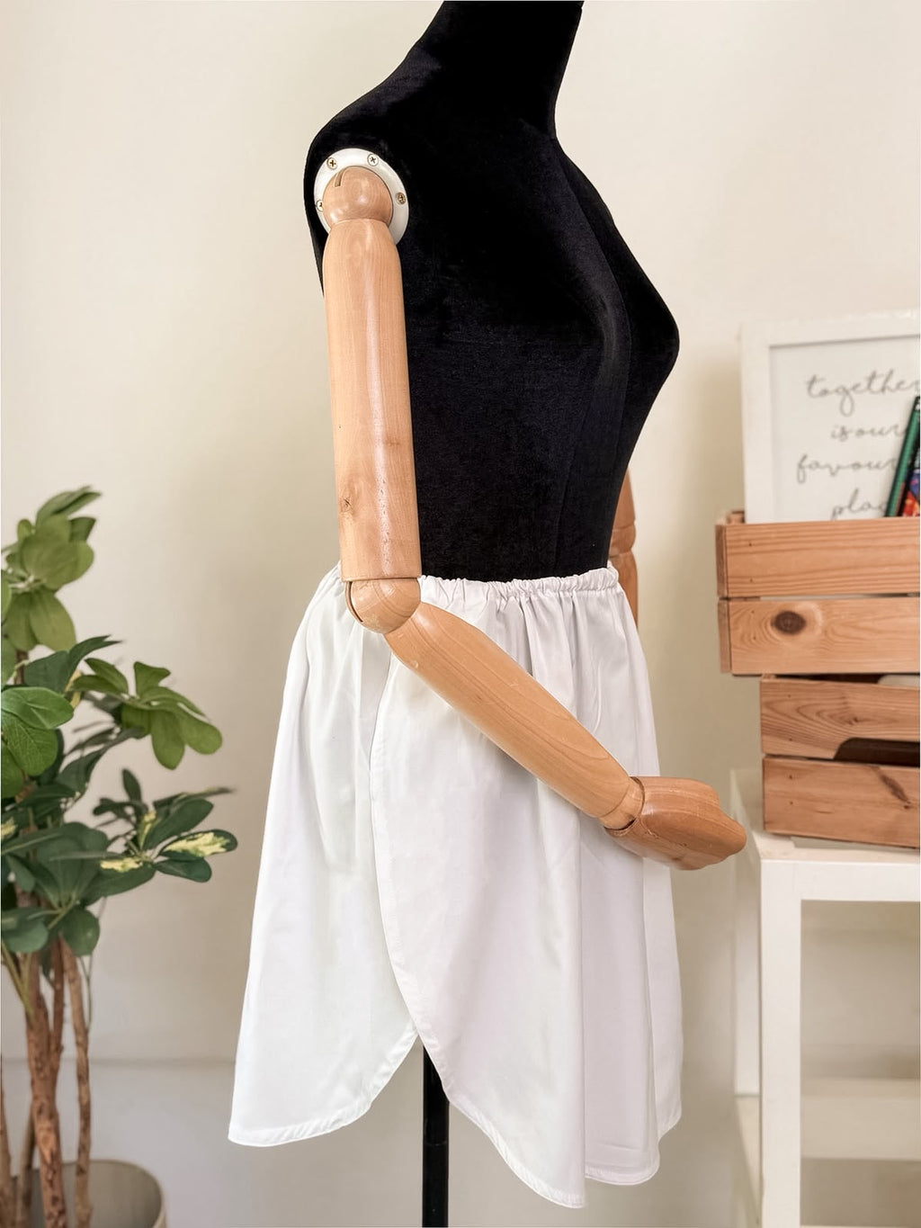 Extender cotton open side