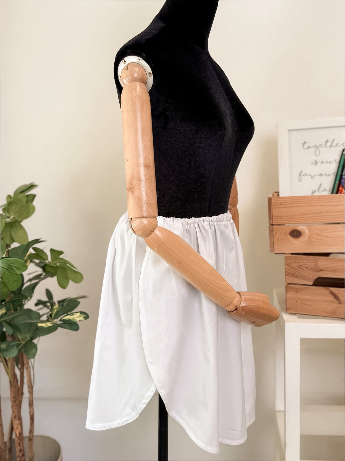 Extender cotton open side