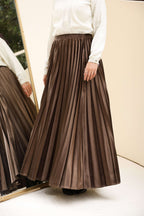 Winter Glow Velvet Skirt 061
