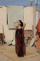Leopard skirt