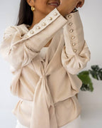 Shimmering daisy blouse