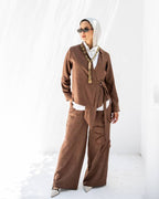 Blossom set - brown