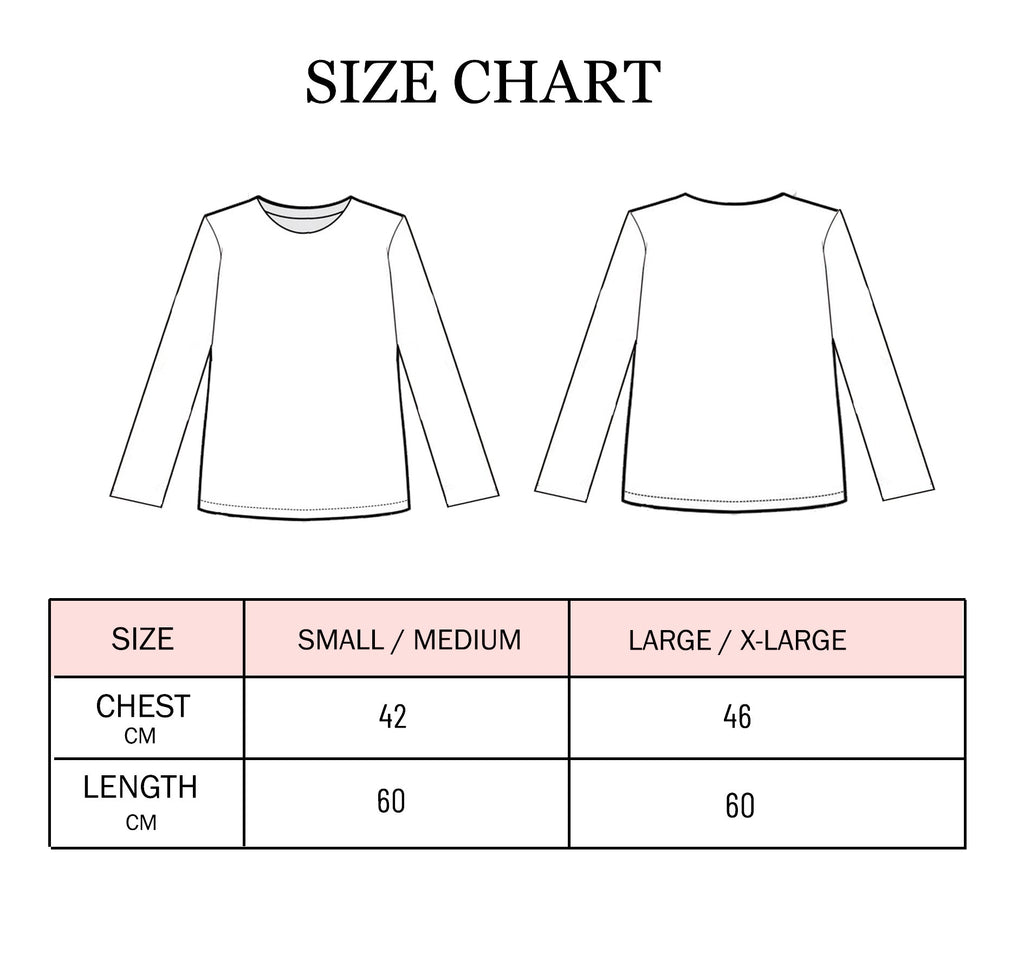 Essential Cotton long Sleeves Double Layered Top - offWhite