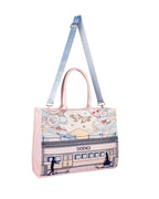 Dodici Big tote pink