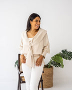 Shimmering daisy blouse