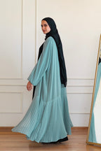 Pleated Hemline Kaftan 022 (Color)