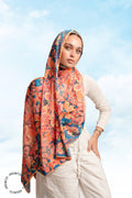 Coral Dream - Silk Hijab