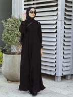 Pleat Cascade Abaya 027