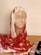 Floral Brush Scarf