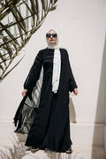 Pleated Hemline Kaftan 022