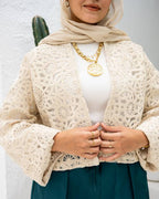 Indian lace blazer