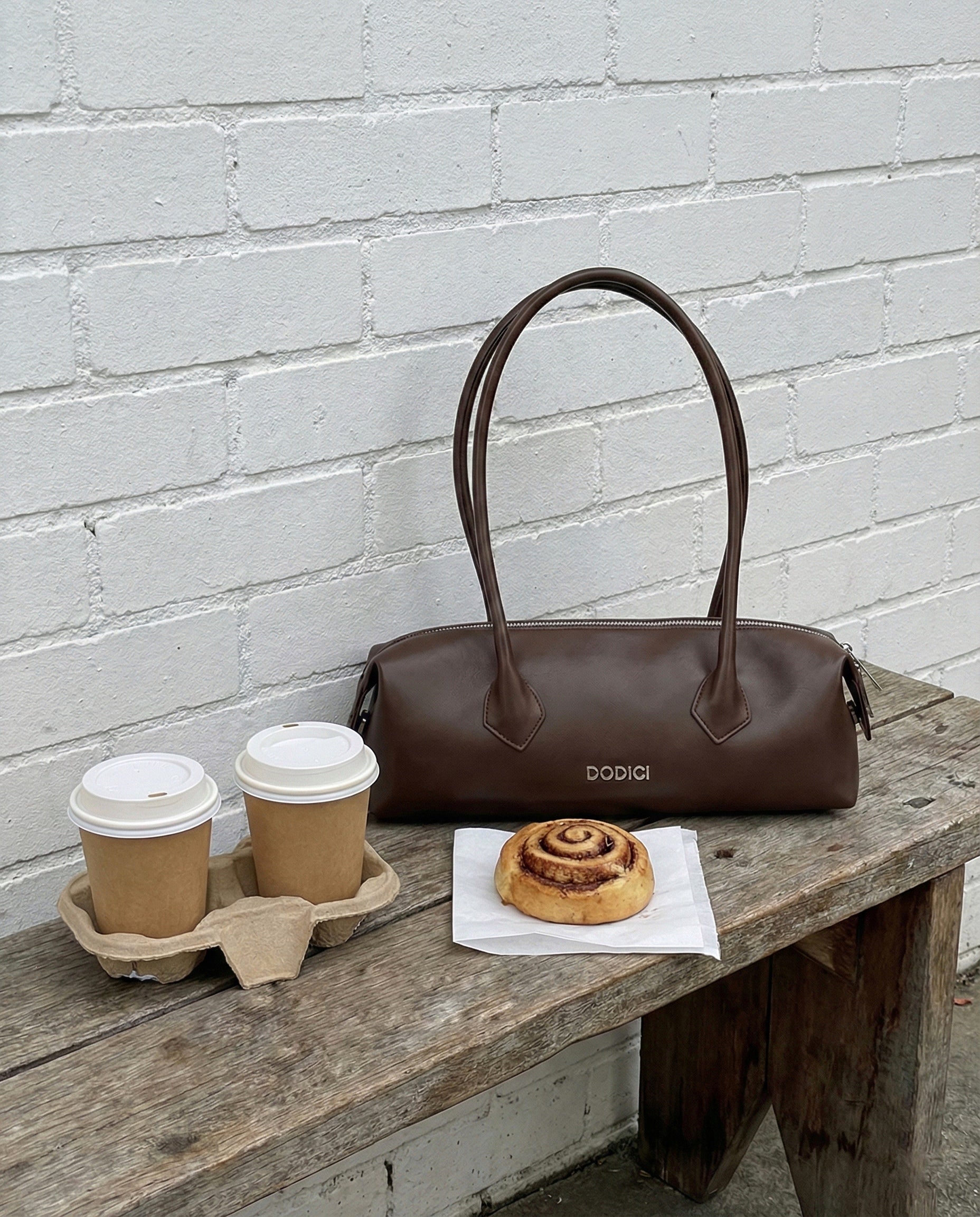 Aria Brown Shoulder bag