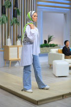 The Poplin Puffed Sleeves White Shirt