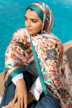 Emerald Bliss - Silk Hijab