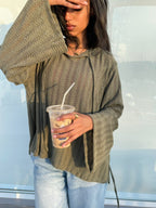 Beach Girl Belted Knit Jumper