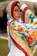 Heritage Bloom- Chiffon Hijab