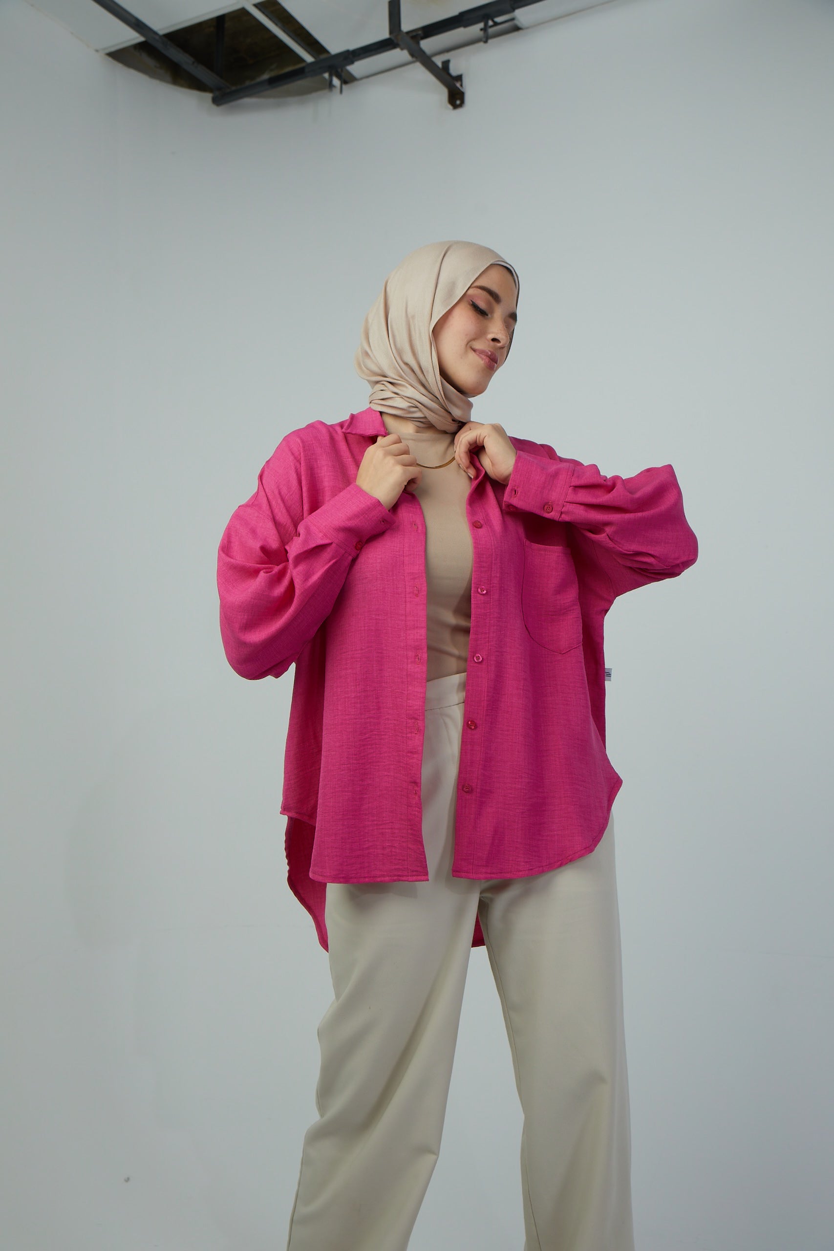 Miss Popular Shirt with back buttons