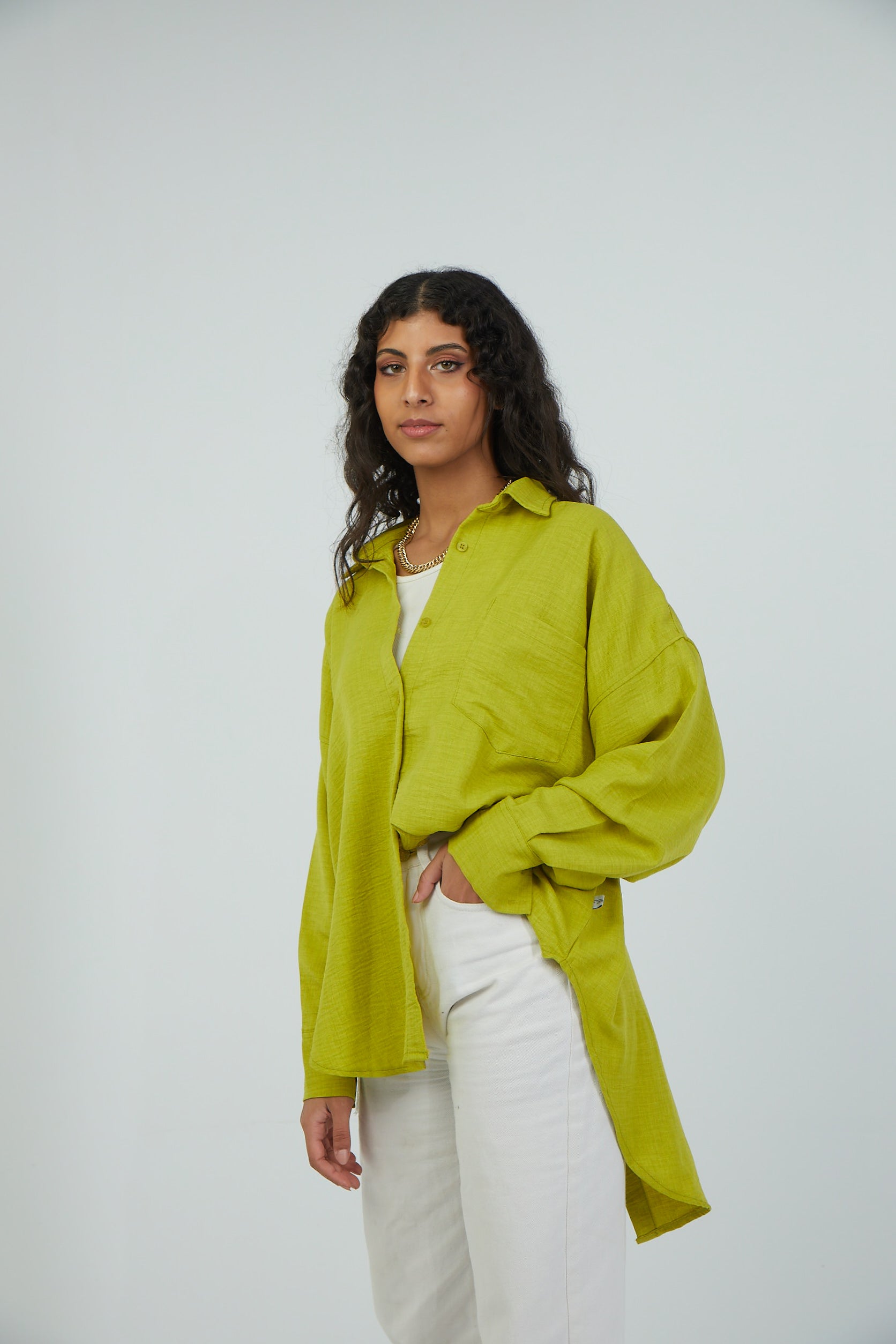 Miss Popular Shirt with back buttons
