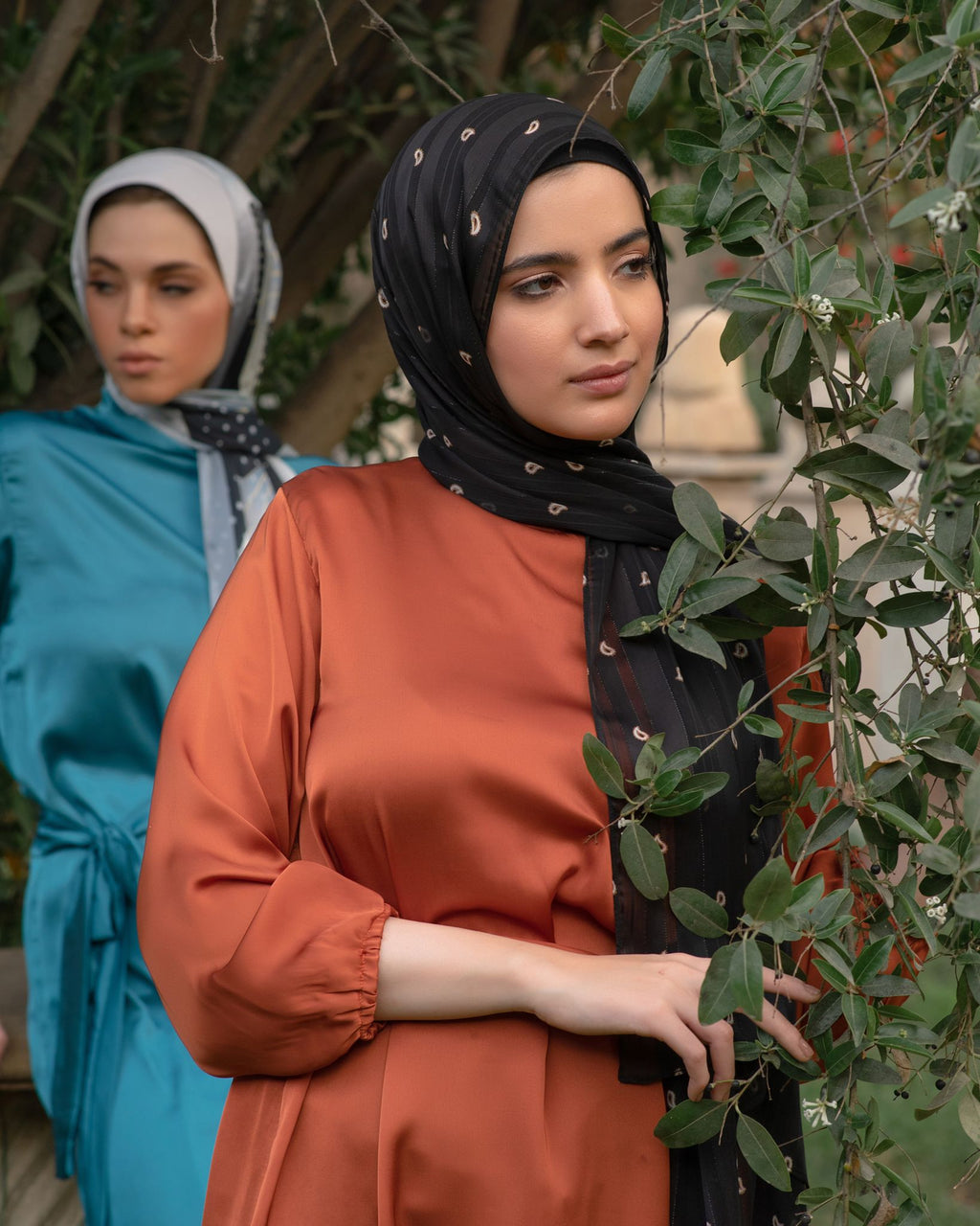 Silk Satin high low Tunic