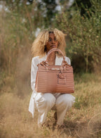 Cashmere Crocodile Cesia Bag