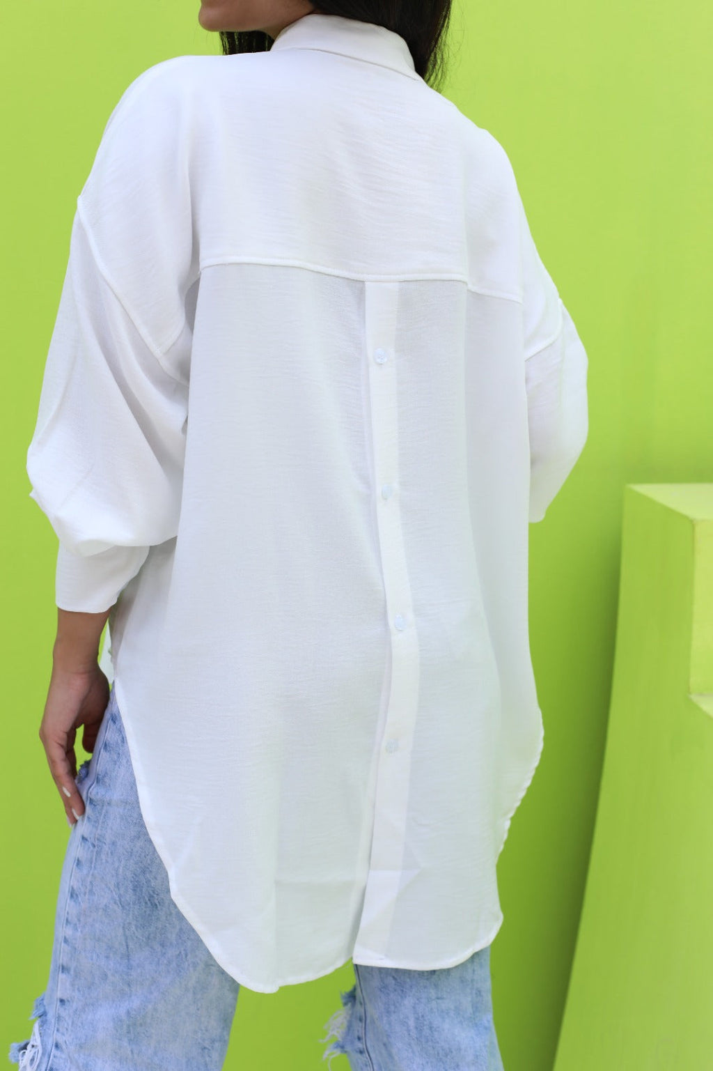 Miss Popular Shirt with back buttons