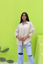 Miss Popular Shirt with back buttons