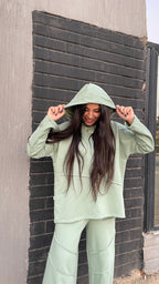 The Everyday Cotton Wide-leg pants Co-ord