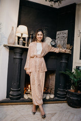 Rose gold elle set