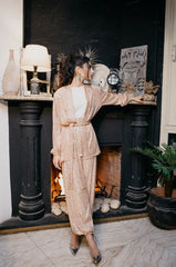 Rose gold elle set