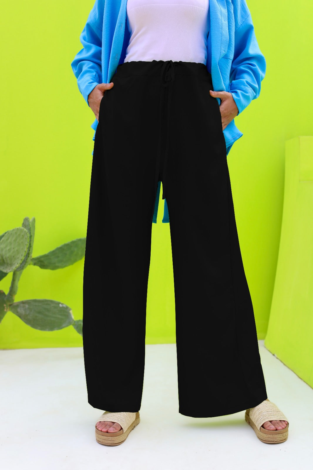 Miss Joy Wide Leg Trouser