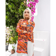 Double layered blouse