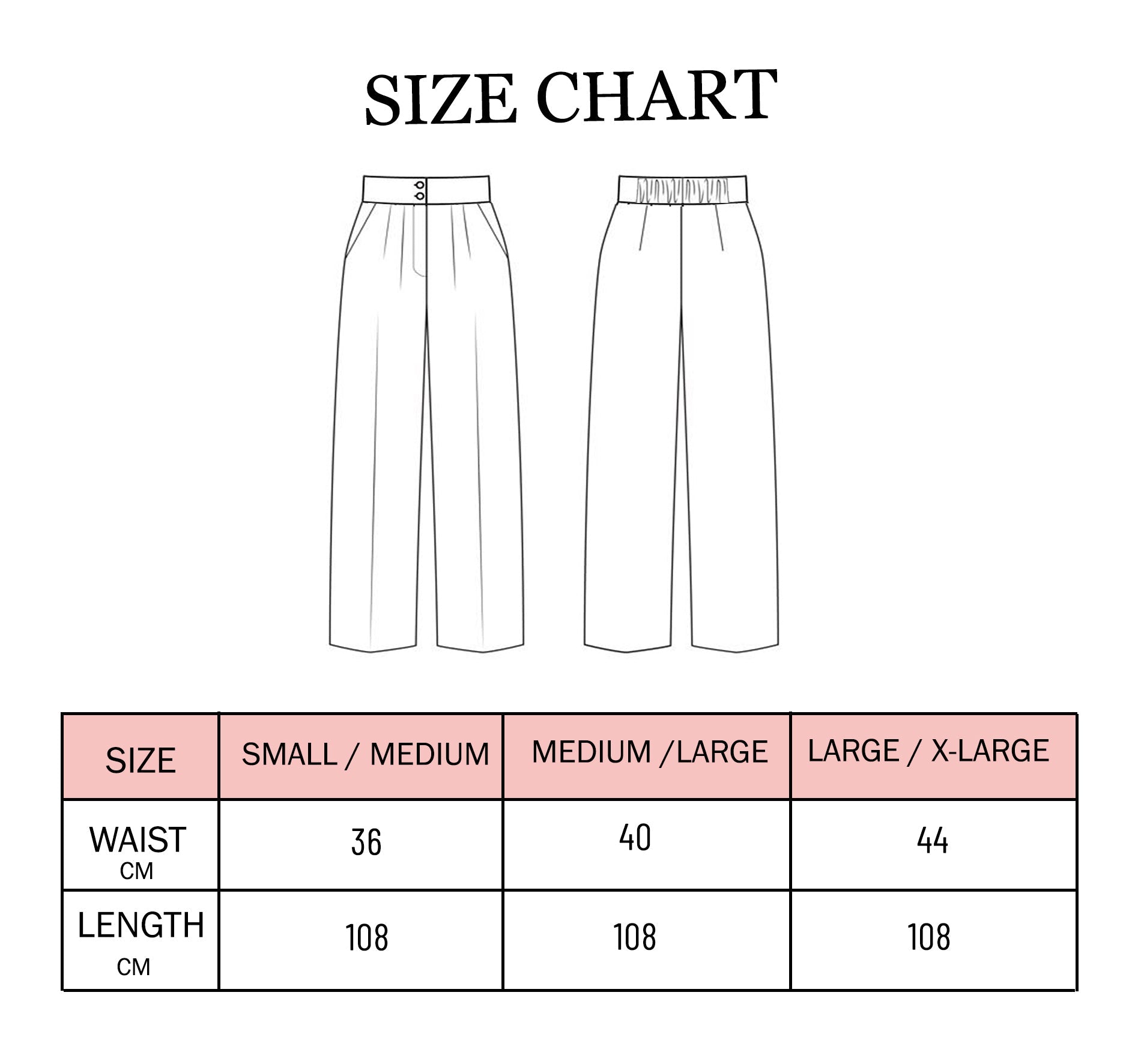 Wide Linen Pants - Off White